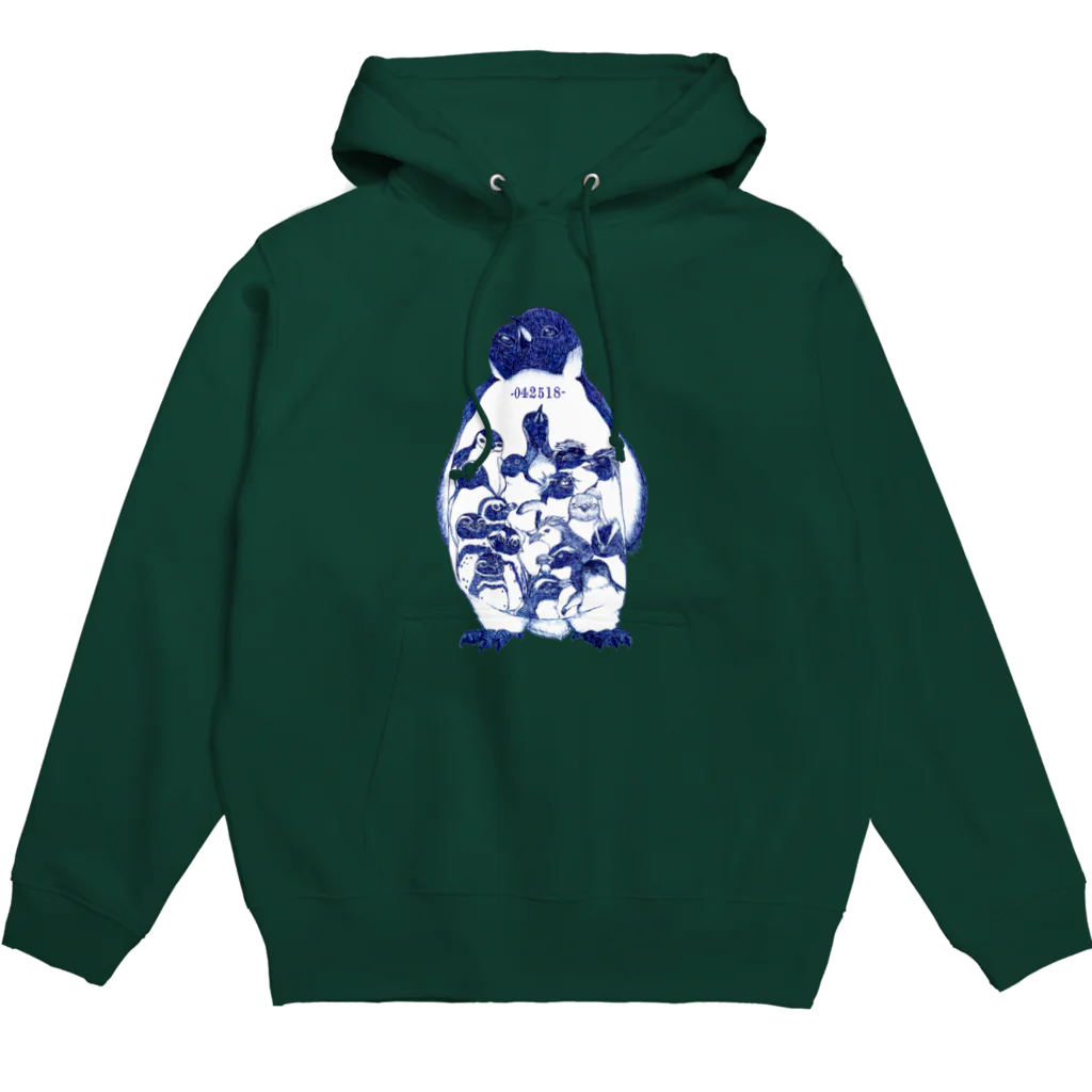 ヤママユ(ヤママユ・ペンギイナ)の-042518-World Penguins Day Hoodie