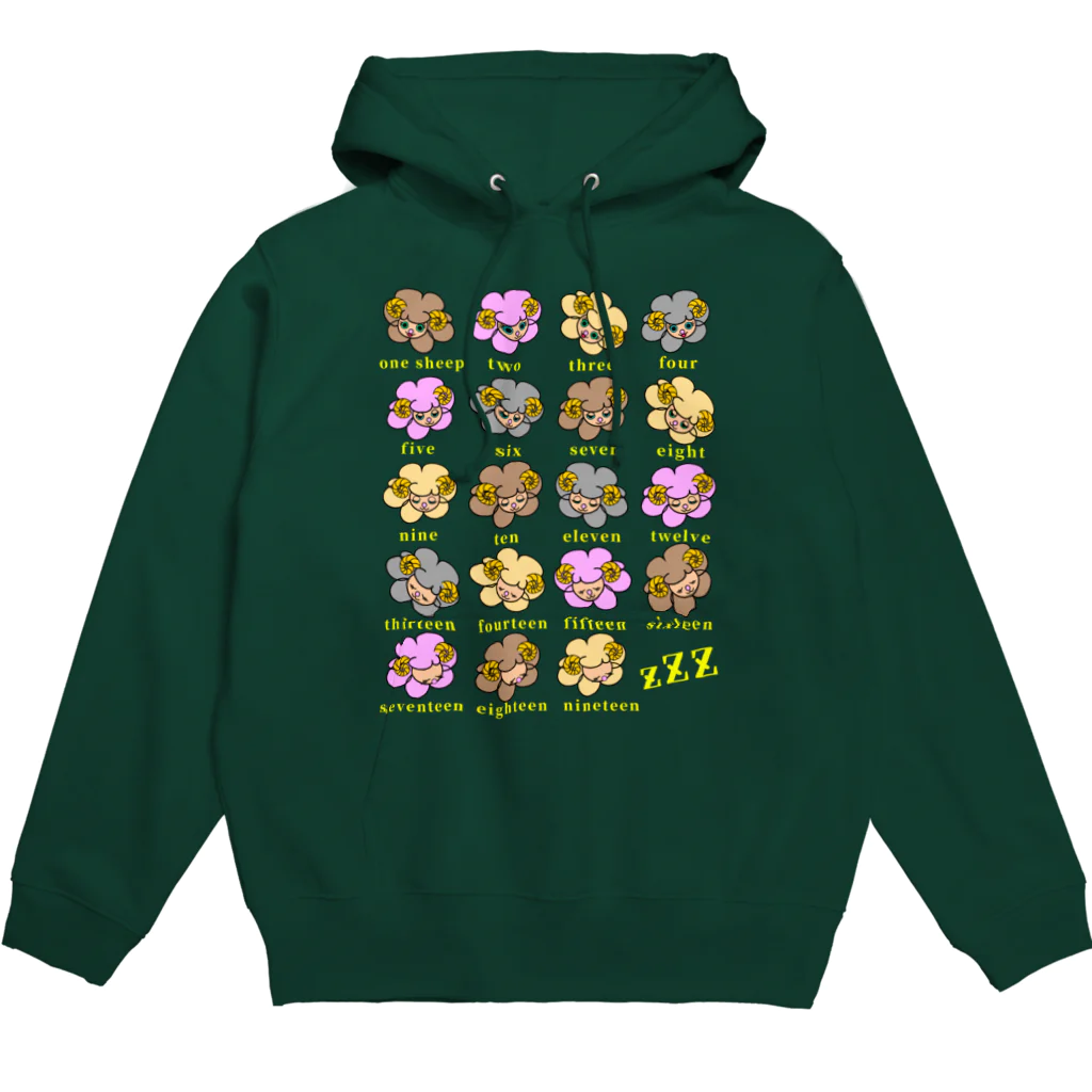 momolove の羊がいっぱい Hoodie