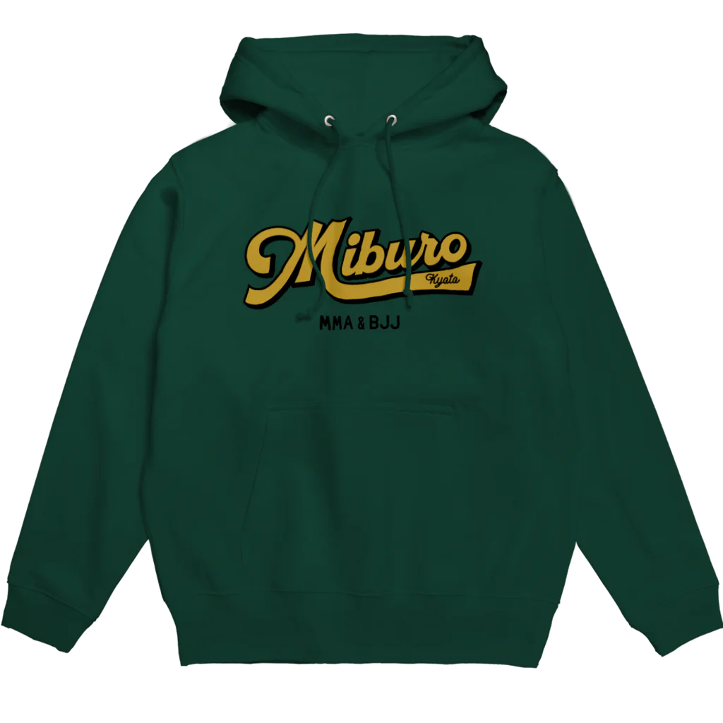 No.326のベースボールロゴ　金 Hoodie