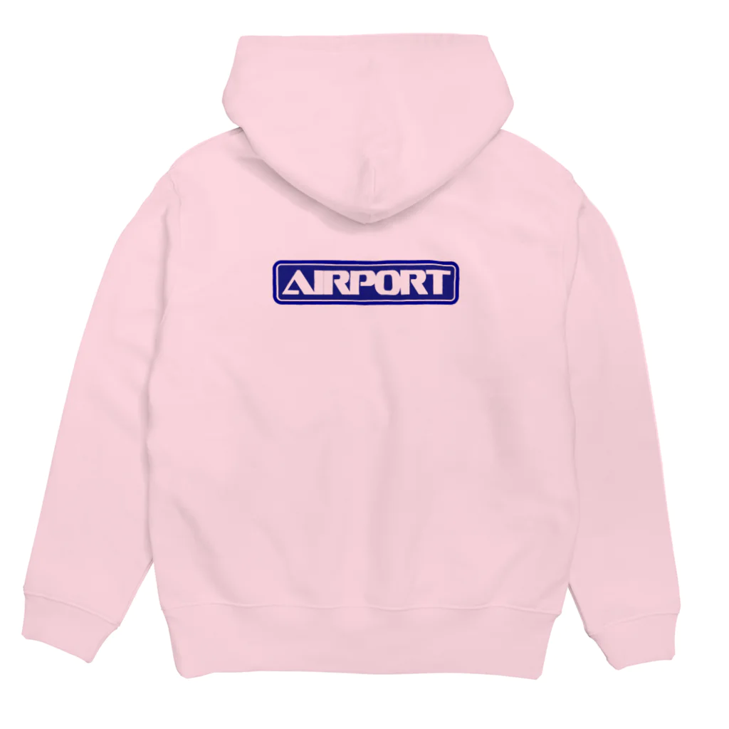 AIRPORTのFLOOR Hooded Hoodie:back