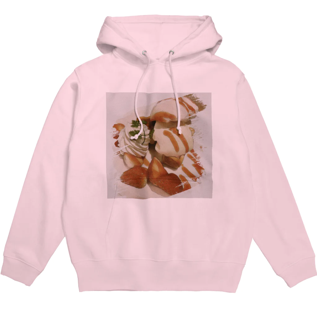 わかめちゃん∩^ω^∩のいちごワッフル♡ Hoodie