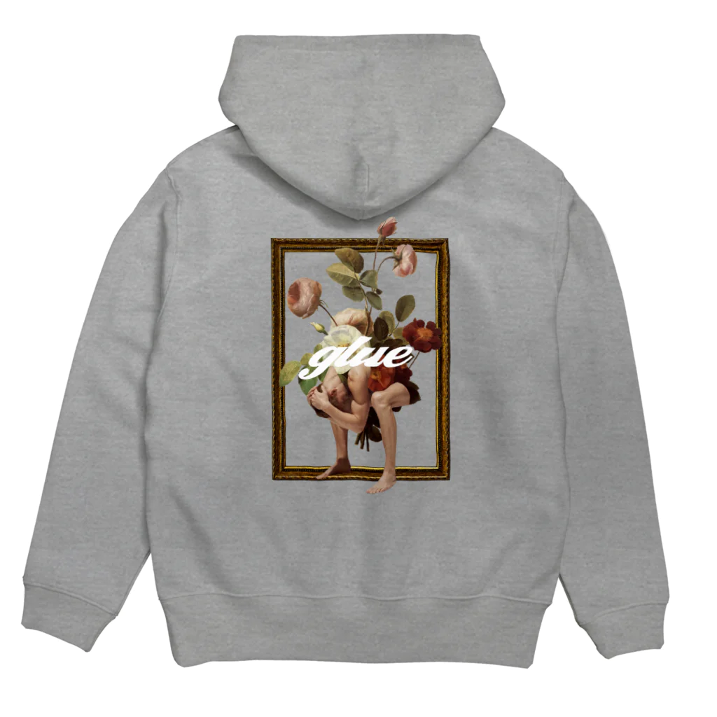 glueのFlowering Hoodie:back