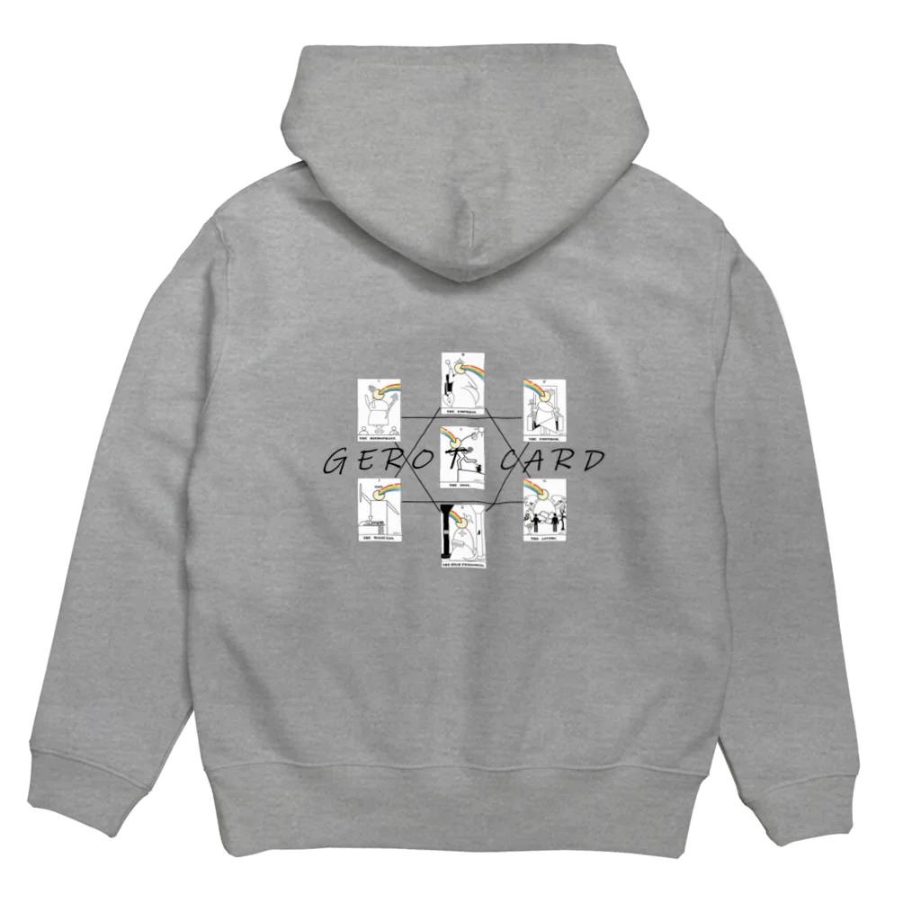 nijicatのGEROT CARD Hoodie:back