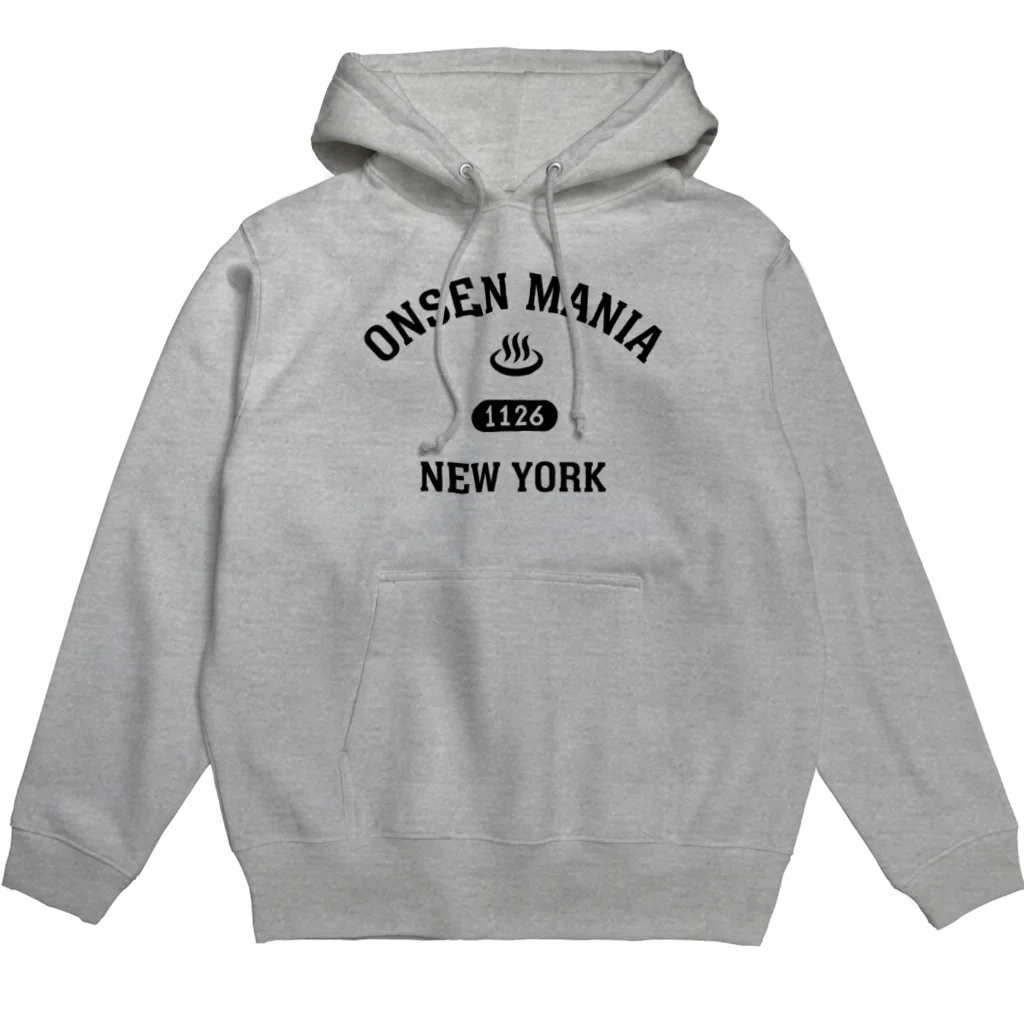 kg_shopのONSEN MANIA (ブラック) Hoodie