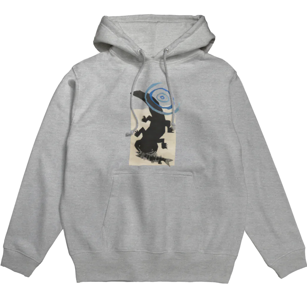 心の森ミュージアム　遊童館のオオサンショウウオ Hoodie