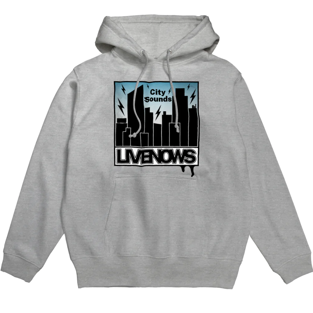 PB.DesignsのLIVENOWS - City Sounds Hoodie