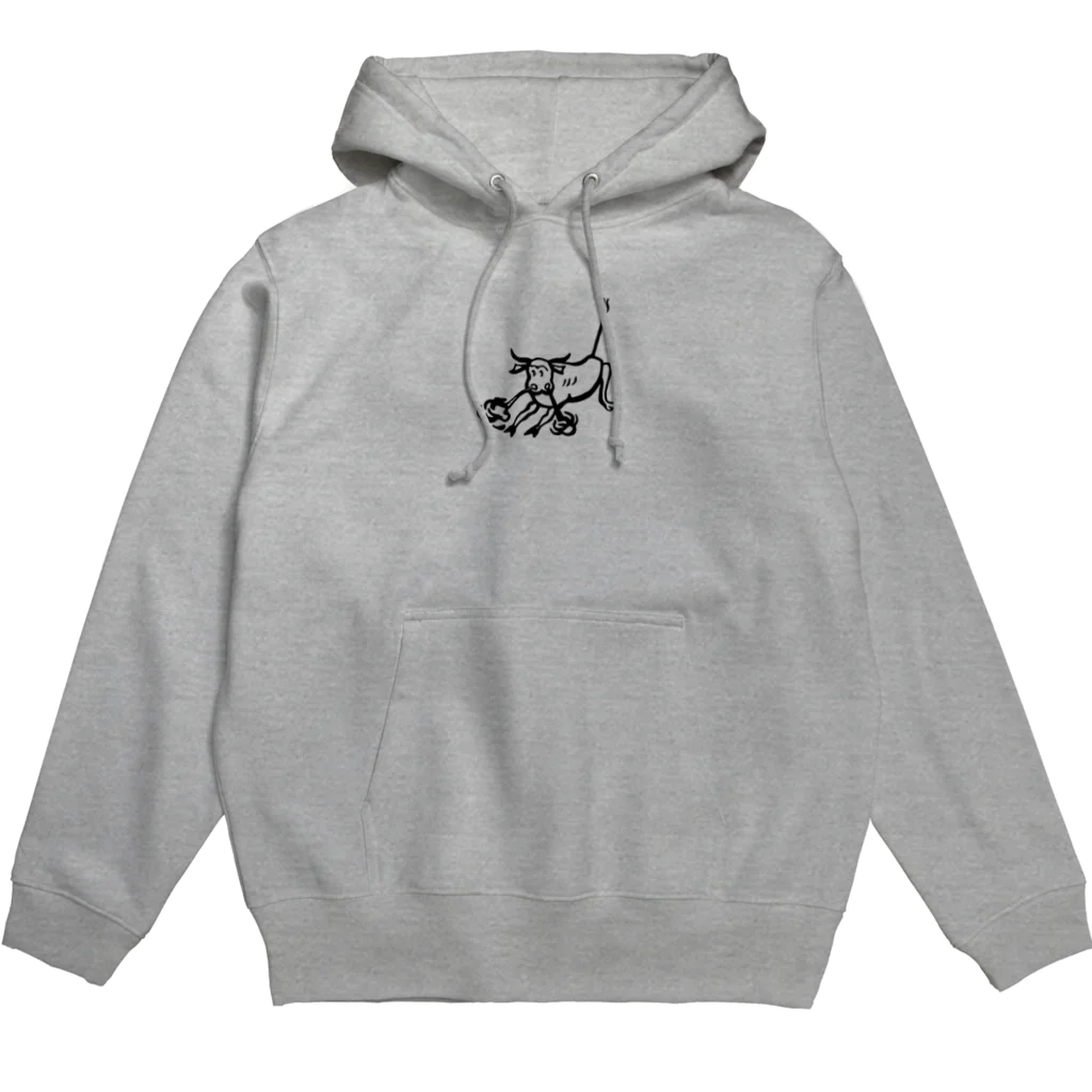 stereovisionの荒ぶる雄牛（Snorting Bull） Hoodie