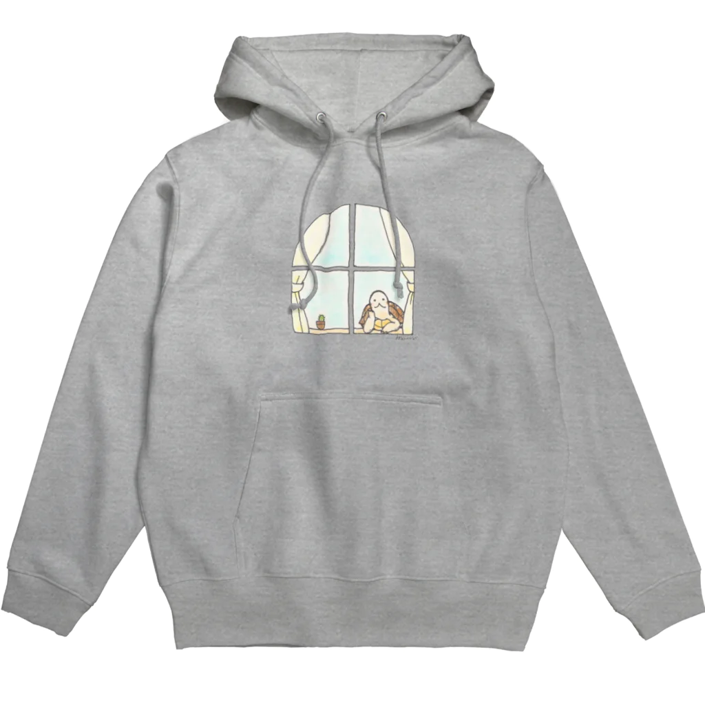 めろんぽっぷのお店だよのかめさんの窓辺 Hoodie