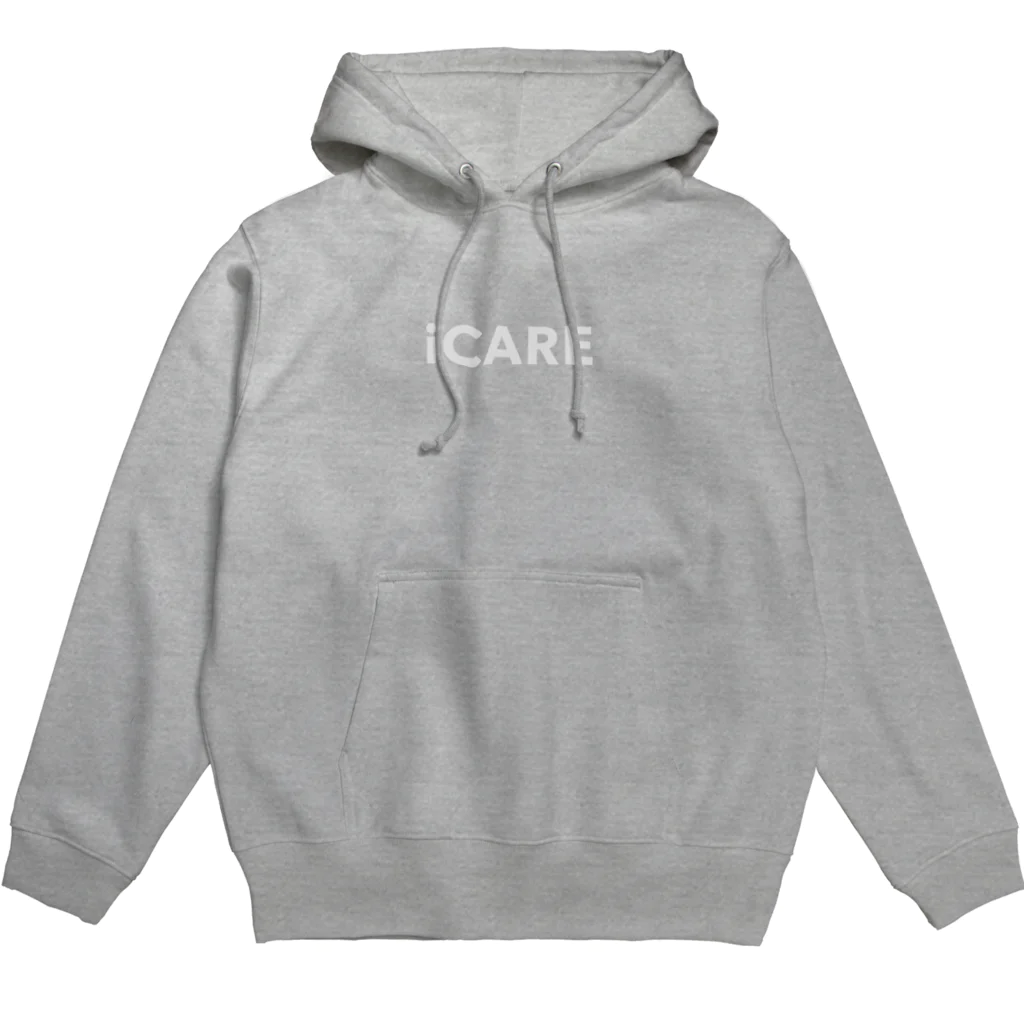 株式会社iCAREのiCARE logo パーカー Hoodie