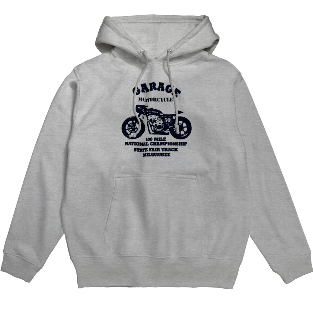 キッズモード某の武骨なバイクデザイン Hoodie