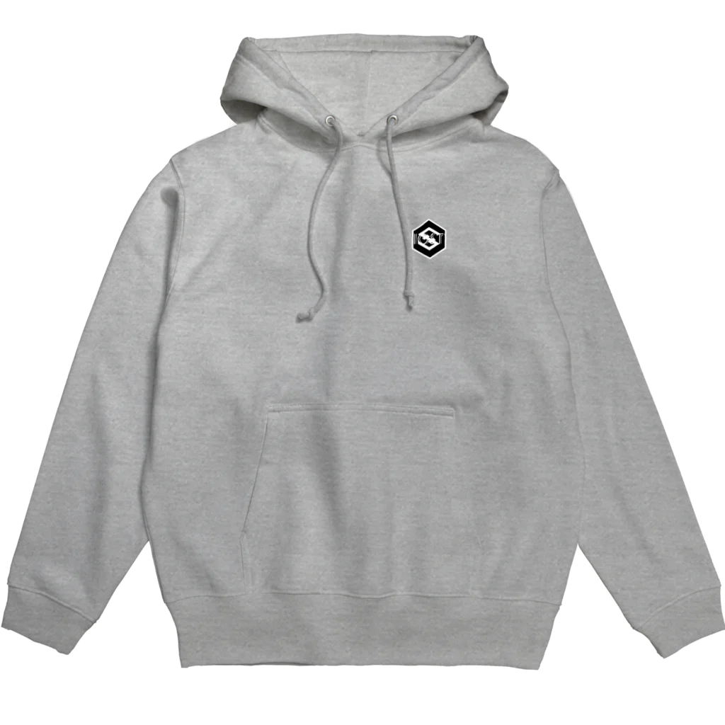 IOST_Supporter_CharityのIOST【ロゴ入りバックプリント】 Hoodie