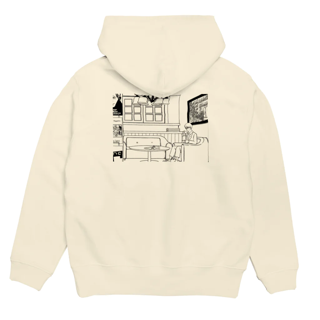 ゆずる祭りの不思議なゆずるくん Hoodie:back