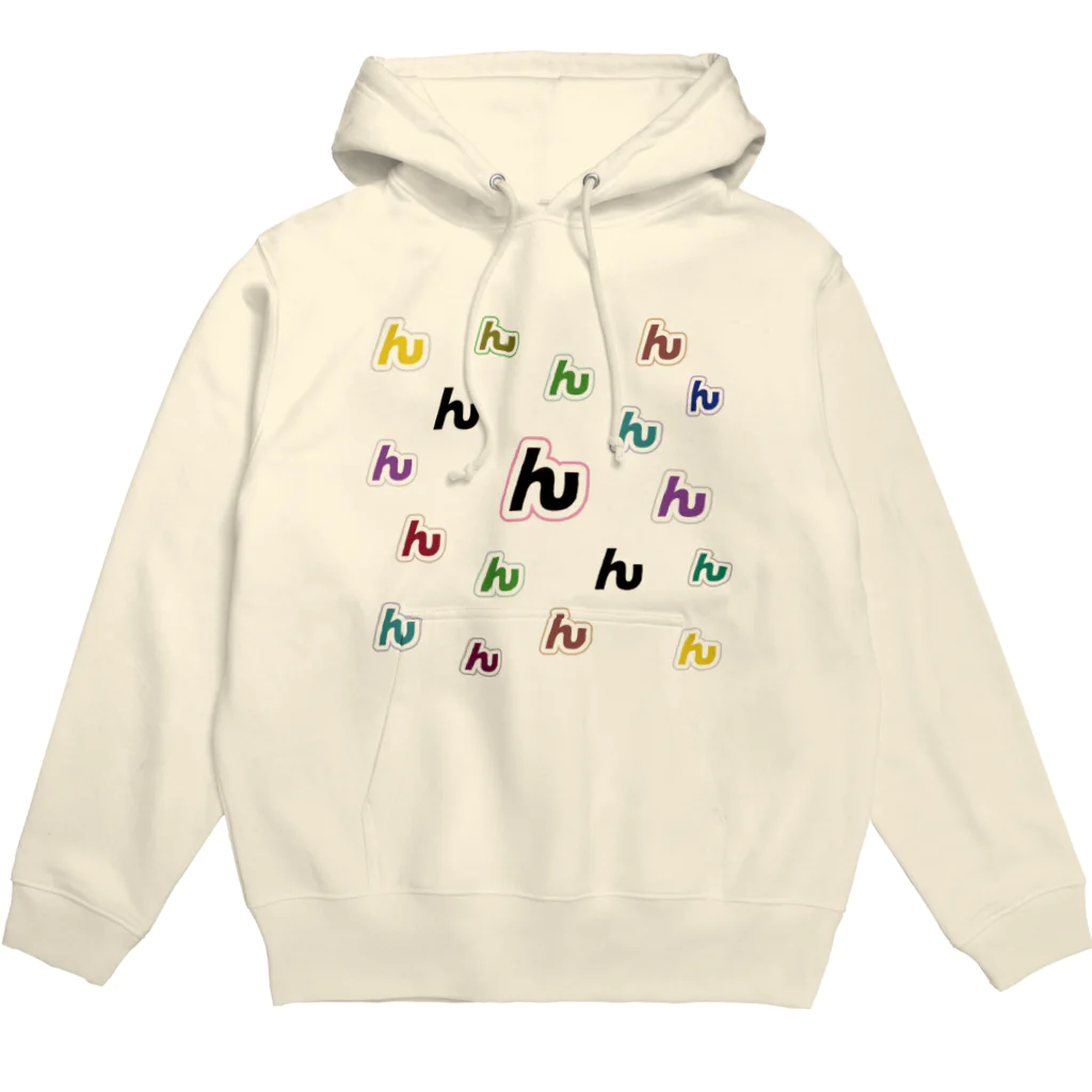 npanpaのんぱんぱ　「ん」パーカー (カラフル) Hoodie