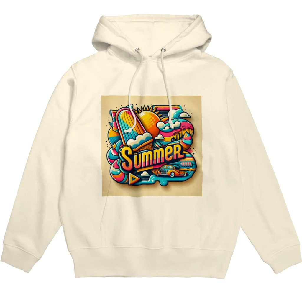 まんまるちゃんのサマー▪ノスタルジア Hoodie