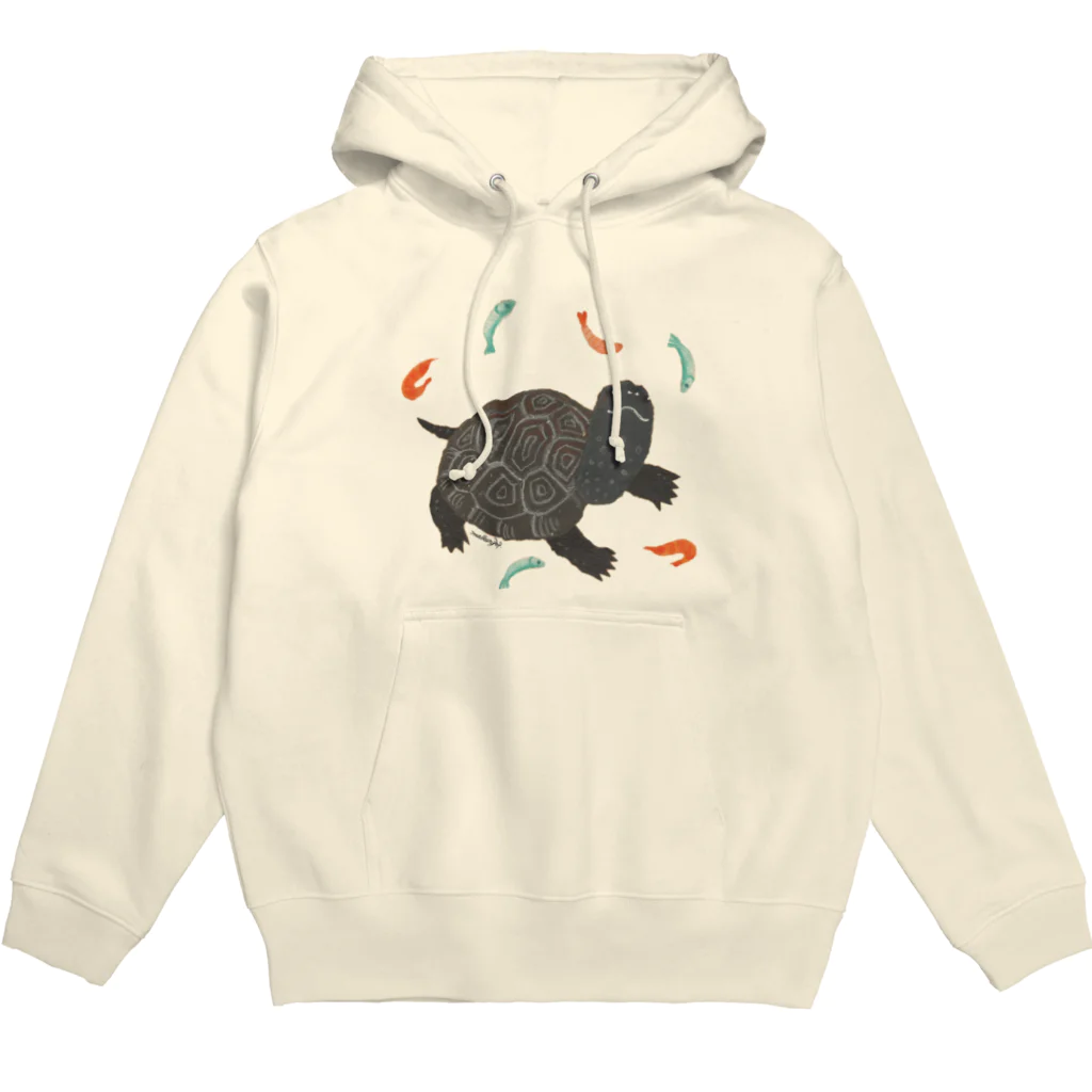 めろんぽっぷのお店だよのごきげん♪くろくさくん Hoodie