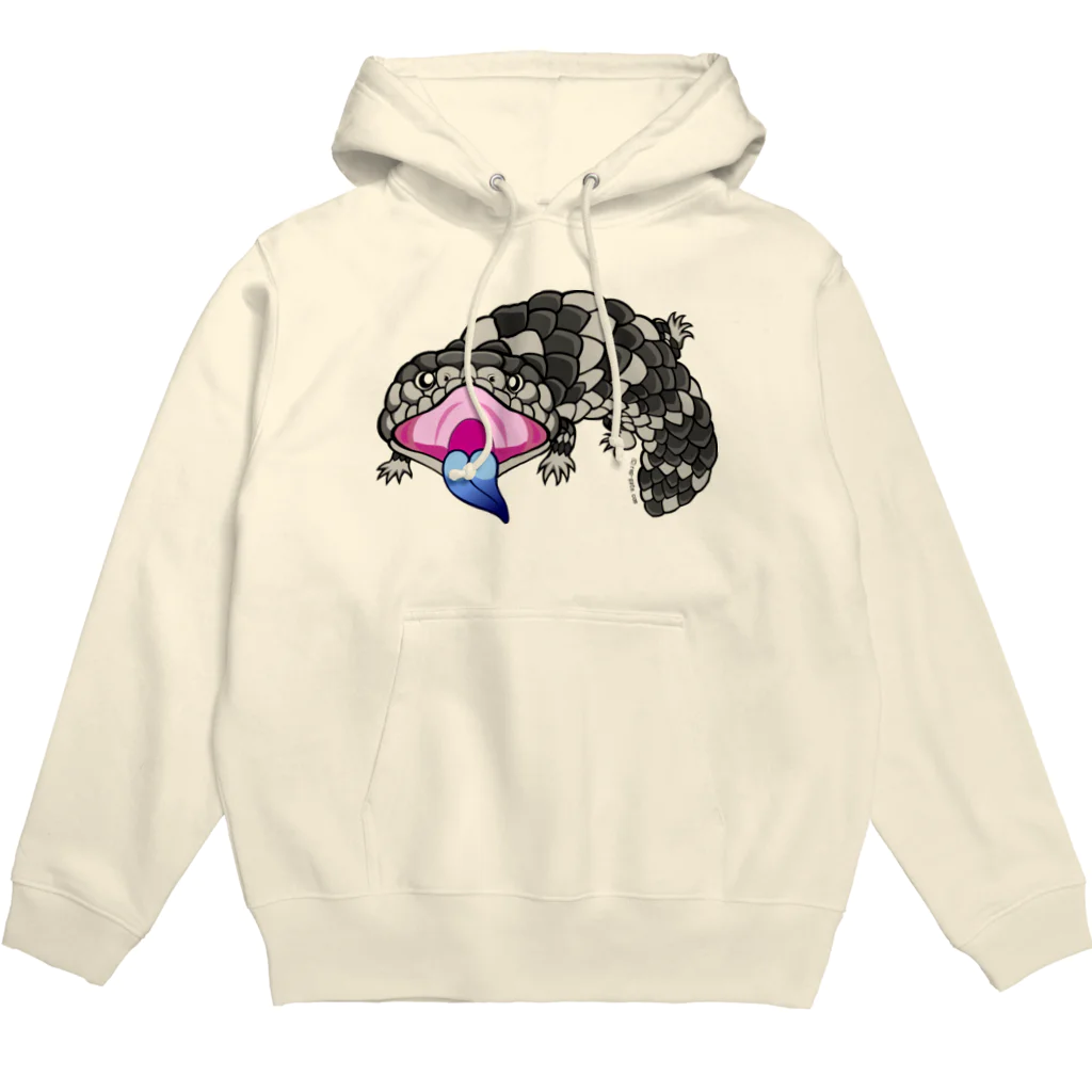 もむのふの爬虫類グッズやさんのマツカサトカゲちゃん Hoodie