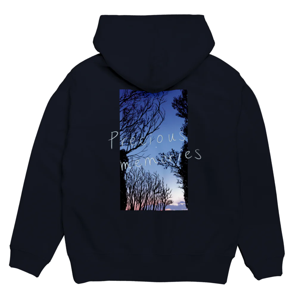 ひはせのPrecious memories Hoodie:back