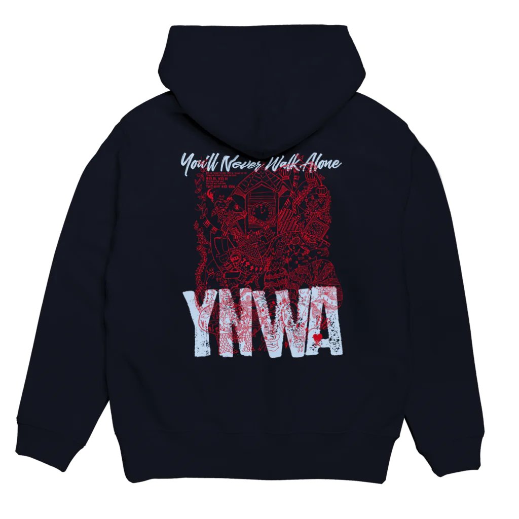 CircusDesignWorksのYNWA [RED] パーカー Hoodie:back