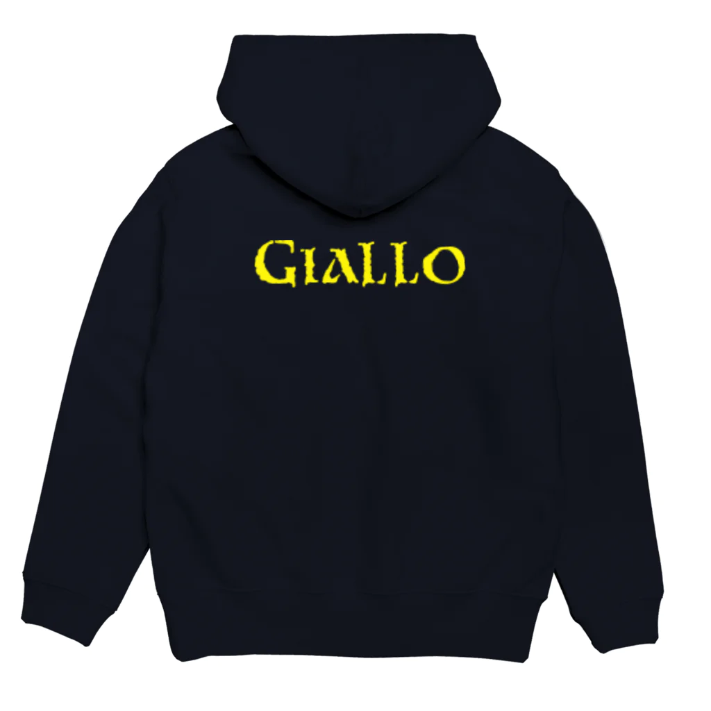 GialloのGiallo パーカーの裏面