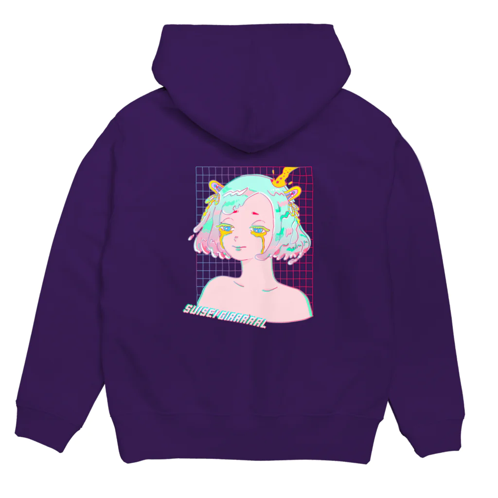 suiseinoPOOLのSUISEI GIRRRRRL Hoodie:back