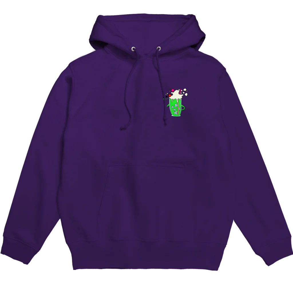 a little 9Kのメロン辛ソーダ Hoodie