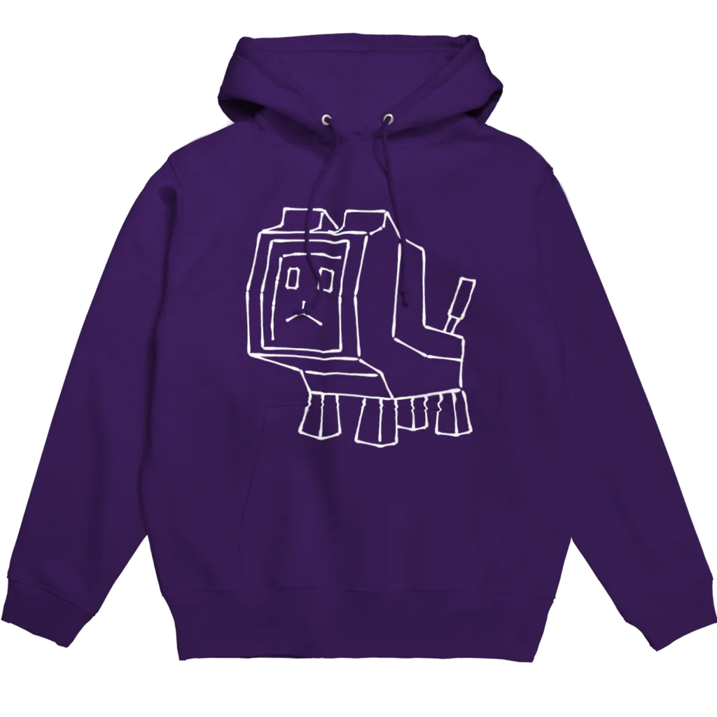 ORIENTAL TECHNOLOGYのベクター犬 Hoodie