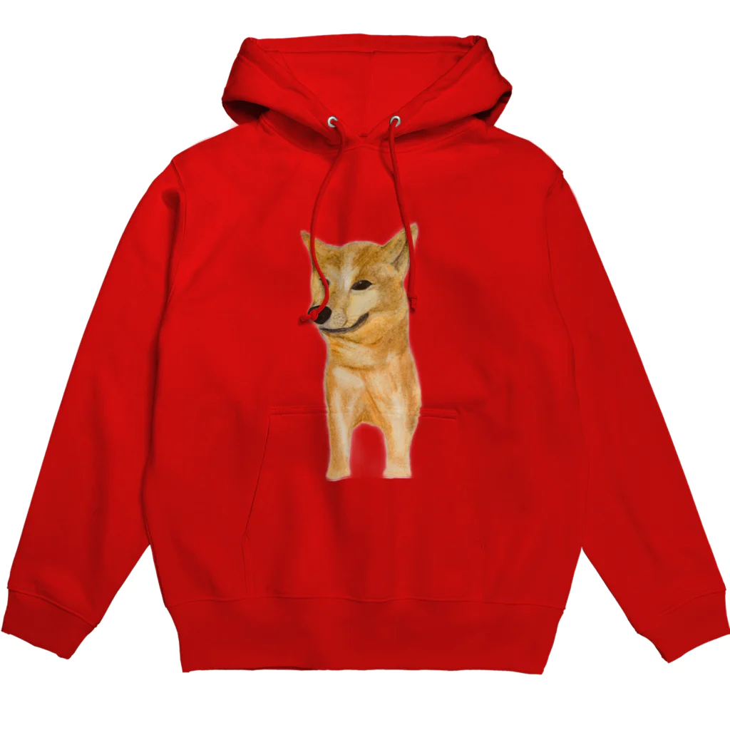 S☺︎RA BRANDのしばし柴犬 Hoodie