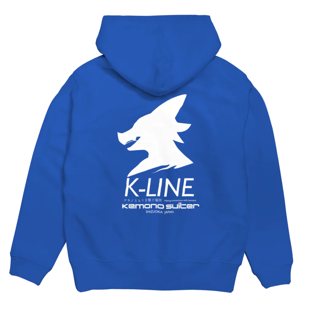 K-LINEのK-LINE LoGo 2022 パーカーの裏面