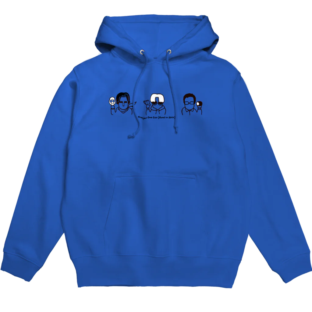 Project One-Sizeの３人の個性をギュッと集結 Hoodie