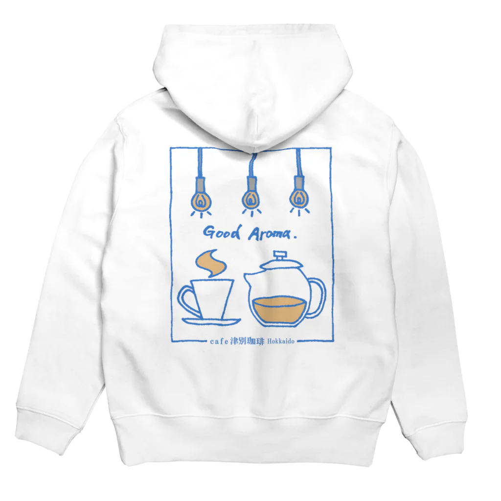 cafe津別珈琲 ☕️自家焙煎コーヒー&スイーツのGood Aroma. Hoodie:back