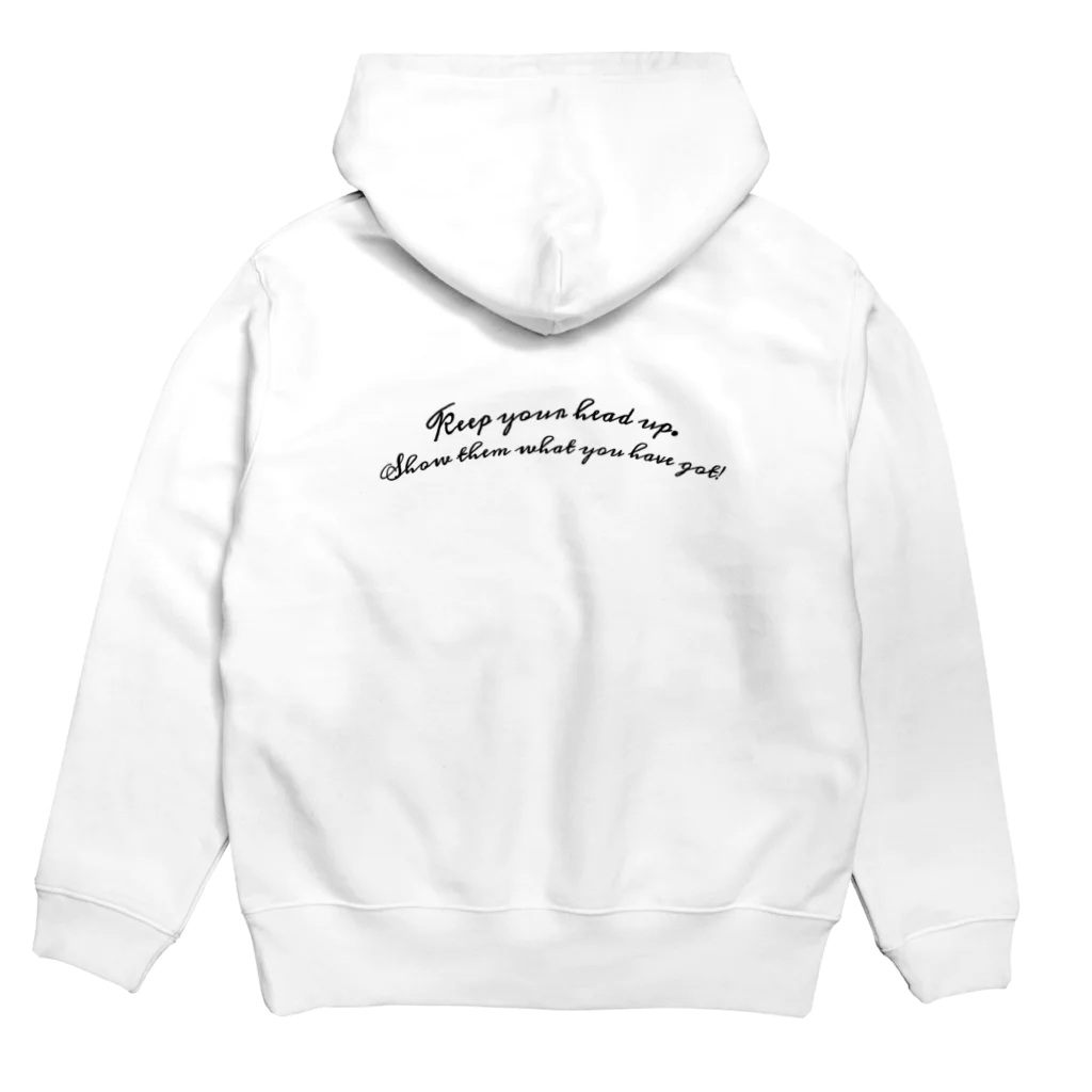 【公式】G shopのパーカー表裏プリント Hoodie:back