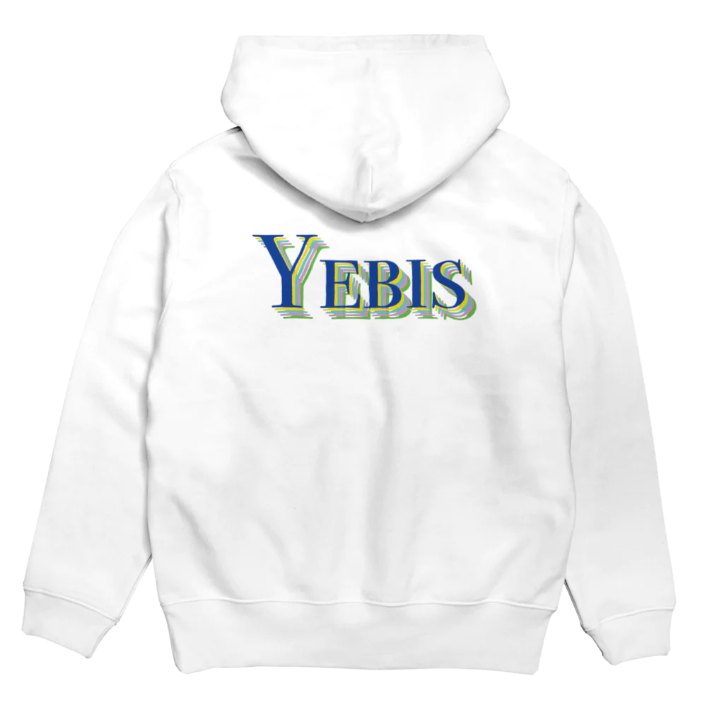 POREPOREのYEBIS パーカーの裏面