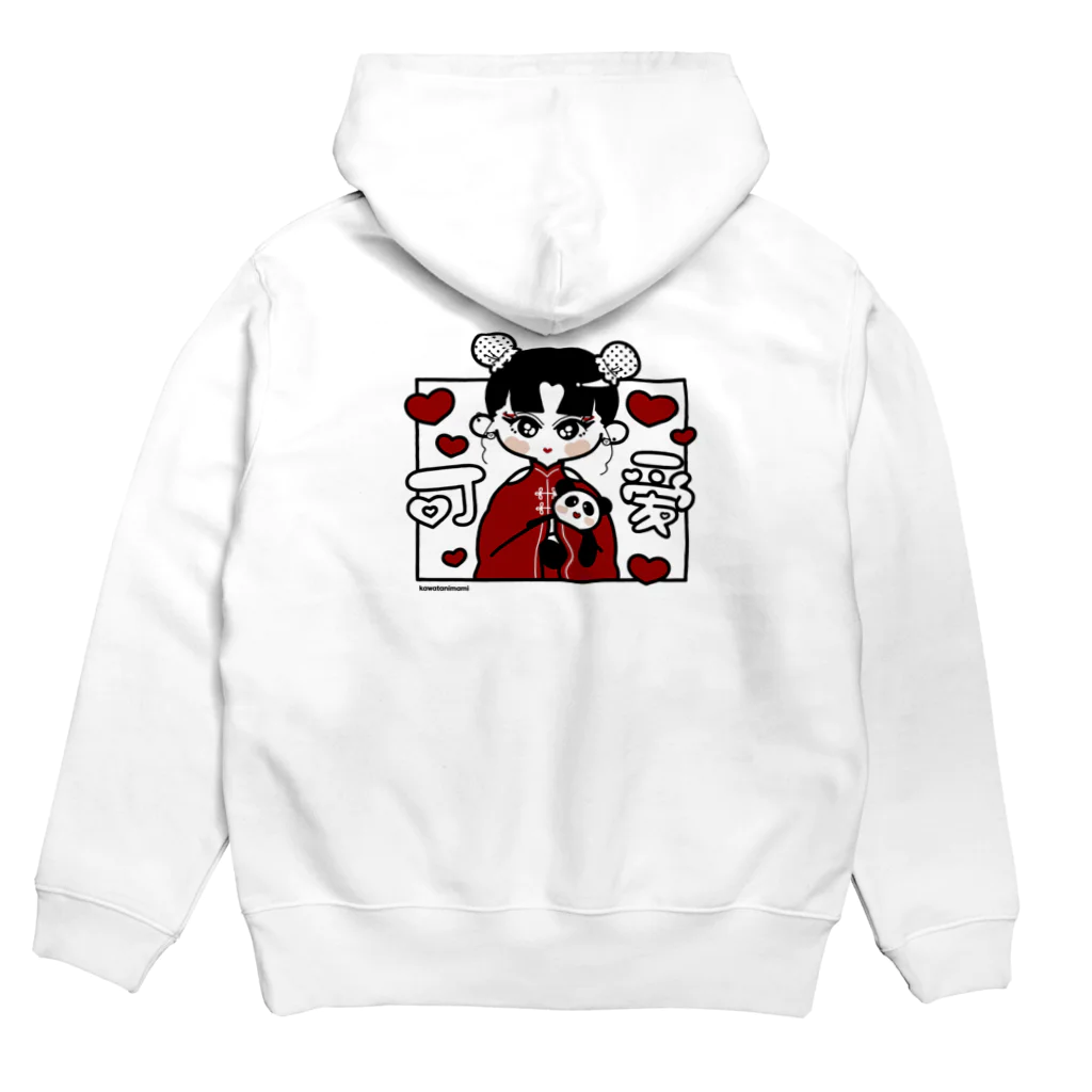 カワイイストックのニーハオ♥カワイイチャイナちゃん Hoodie:back