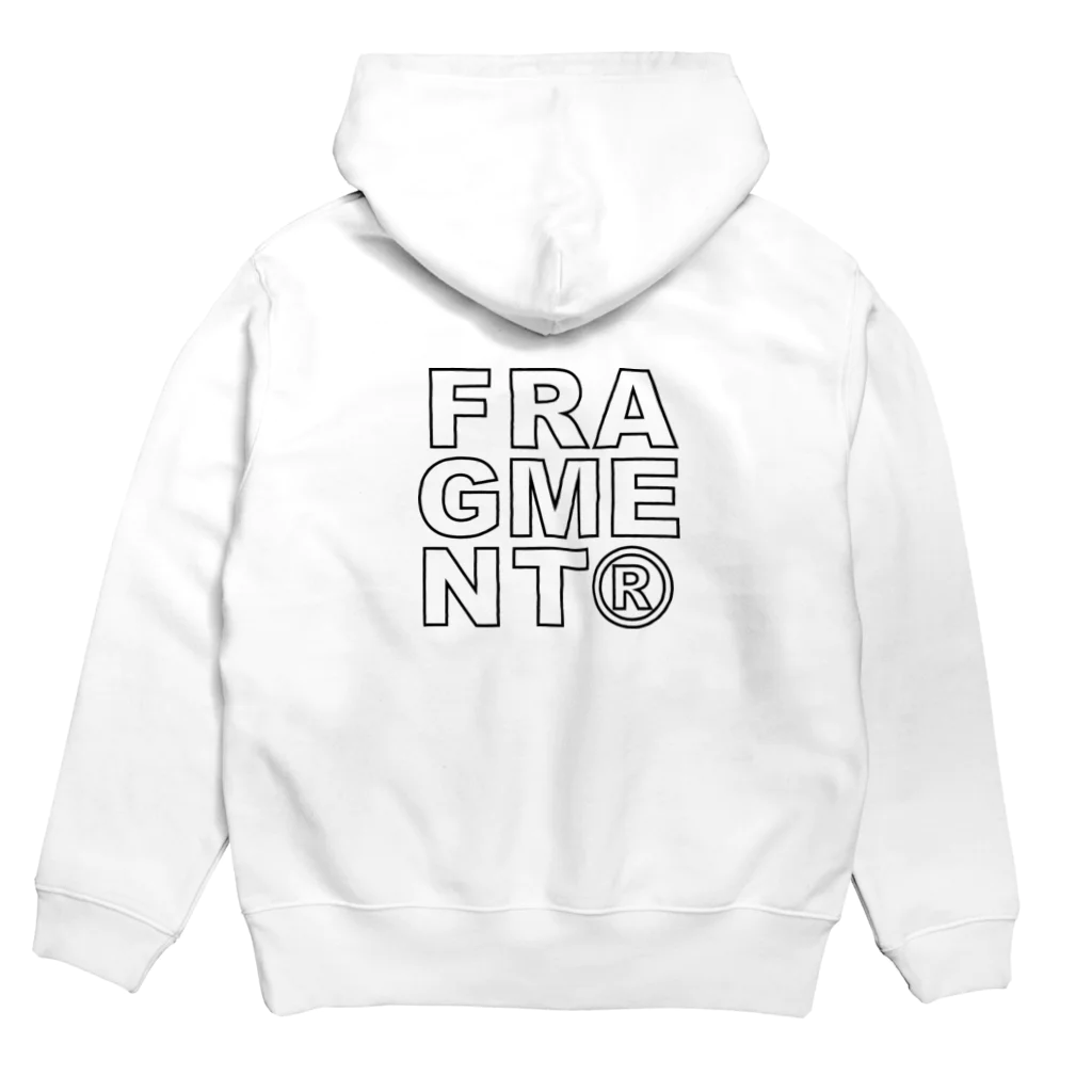 fragmentのBOLD-hoodie Hoodie:back