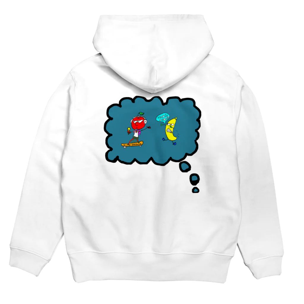 Girl or vanilla iceのGirl or Vanilla ice パーカー Hoodie:back