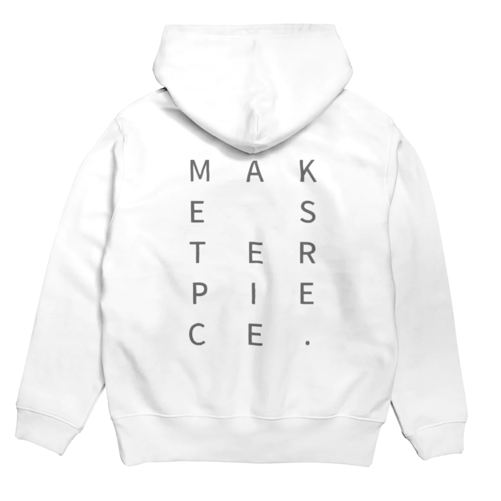 Makesterpiece. のHoodieee Hoodie:back