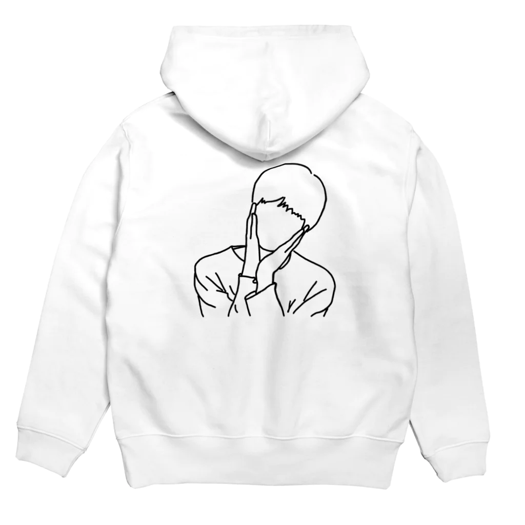 あゆぴのたっつん Hoodie:back