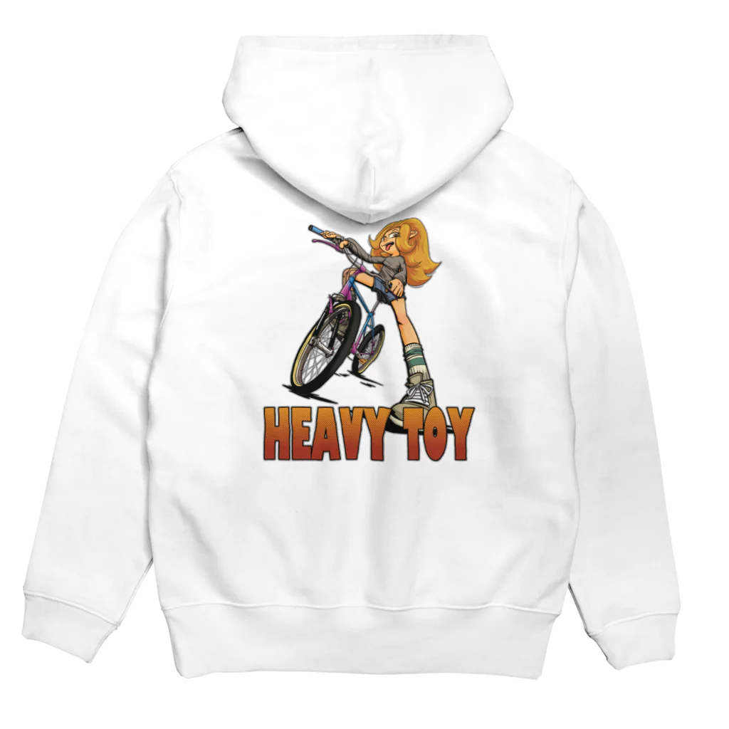 nidan-illustrationの"HEAVY TOY” Hoodie:back