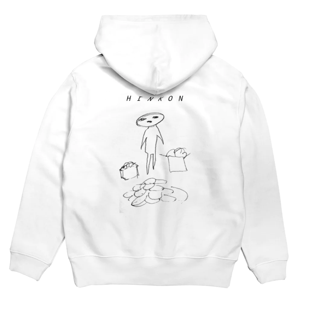 細谷のHINKON Hoodie:back