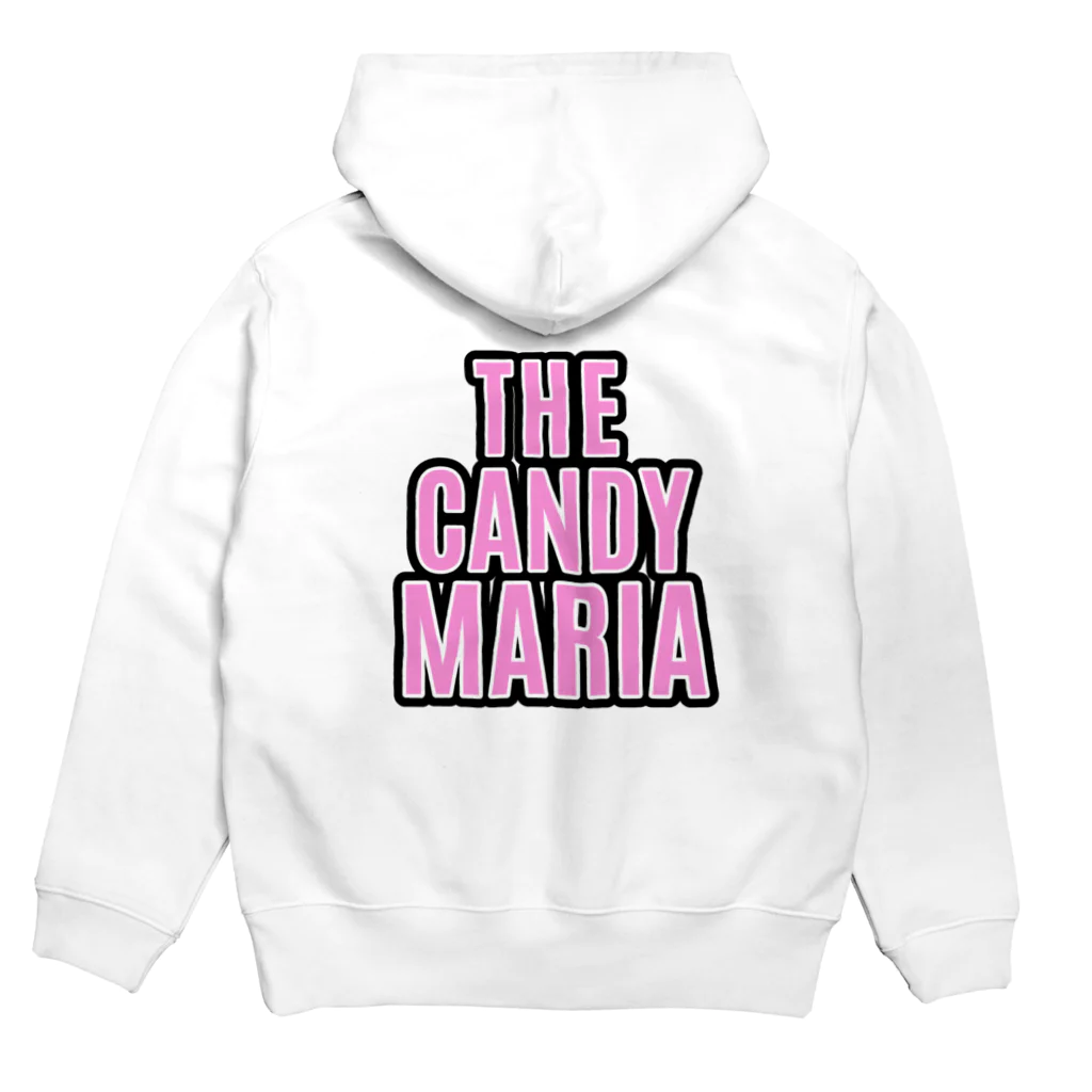 THE CANDY MARIAのBIG Pink Logo パーカーの裏面