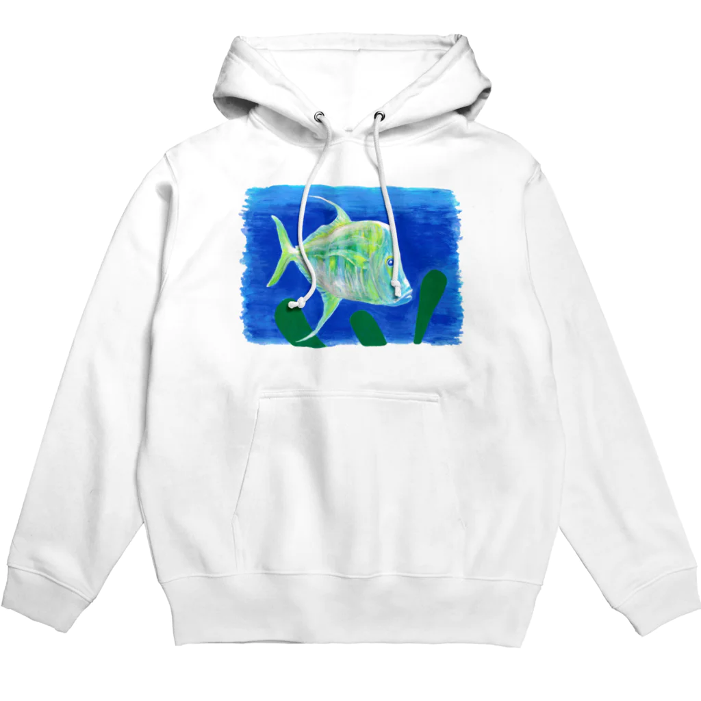 Honeycom.bearの『シロガネアジ』 Hoodie