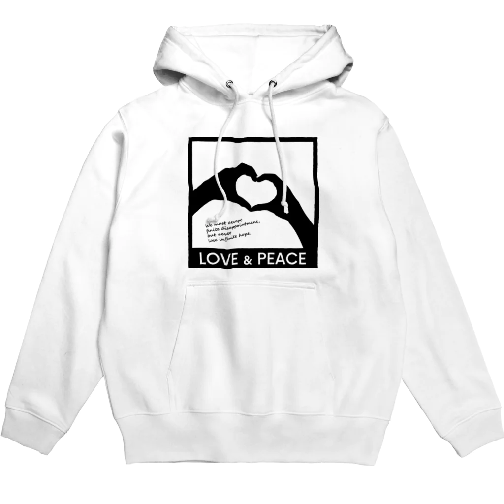 アージーのLOVE and PEACE Hoodie