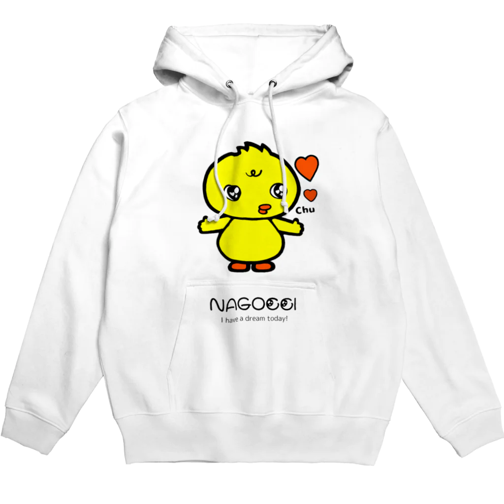 なごっちショップのなごっちパーカーホワイト Hoodie