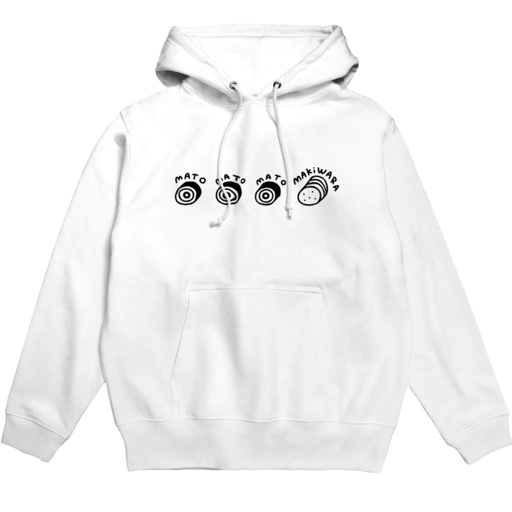 PokuStarの弓道　的と巻藁 Hoodie