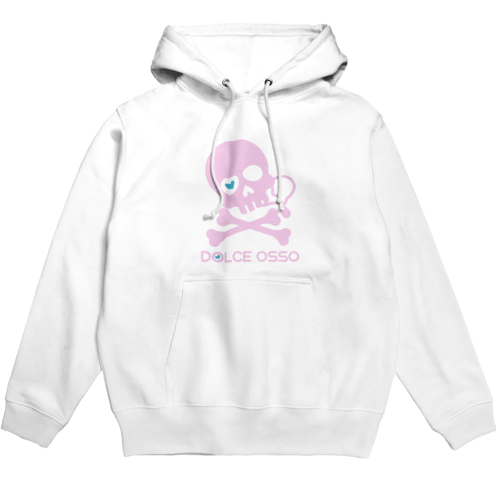 DOLCEOSSOのDOLCE OSSO ”ドルチェ オッソ”　ピンク Hoodie