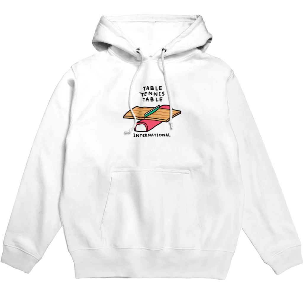 PokuStarの卓球　カマボコ台 Hoodie