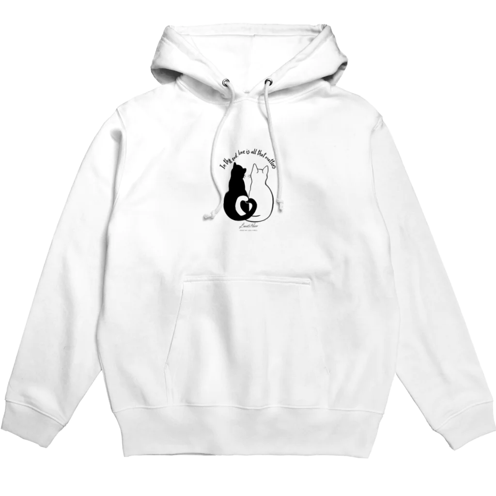 LINKSの幸せを呼ぶ癒しのお守りネコちゃん Hoodie