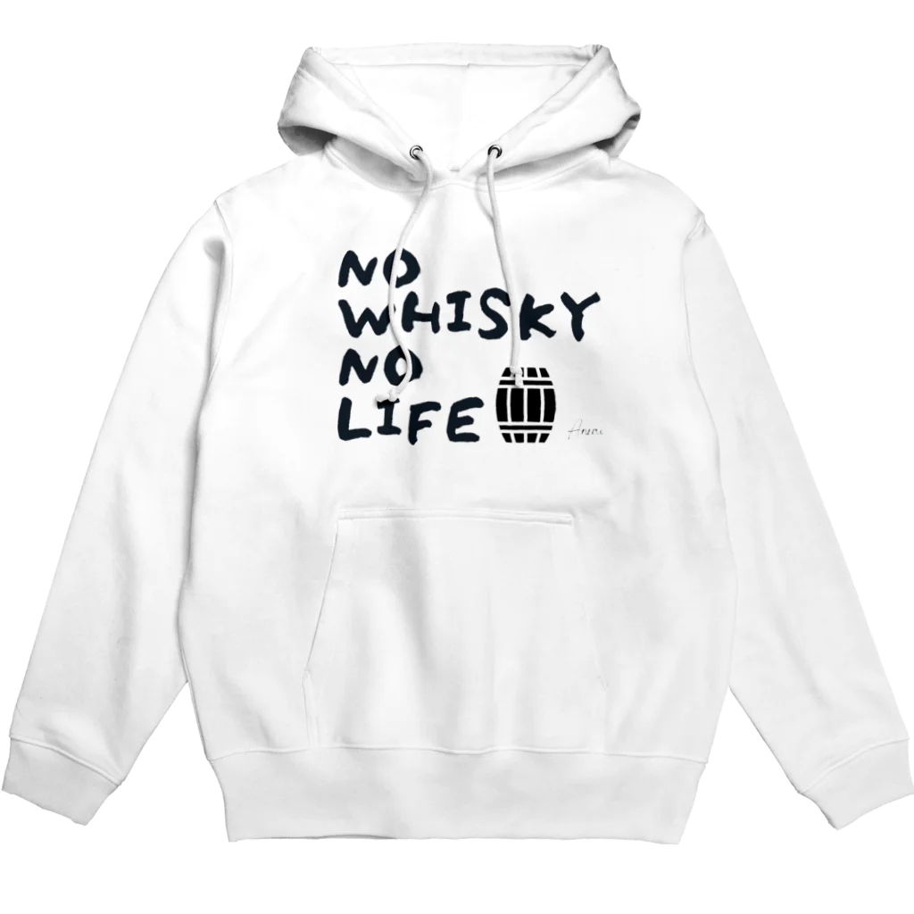 Whisky Oasis 【ウイスキーオアシス】の【期間限定】 NO WHISKY NO LIFE 【黒文字】 후디