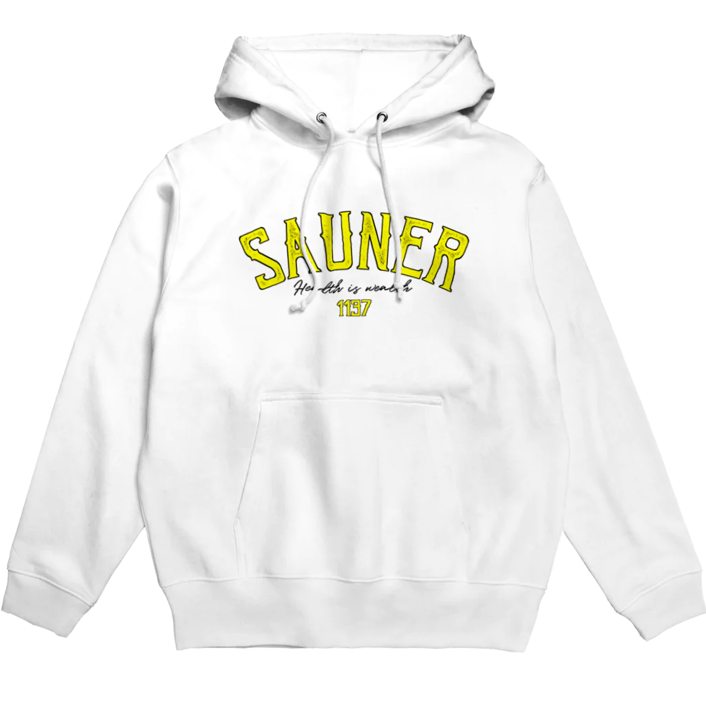 Super Sauna StyleのSAUNER1137 Yellow  Hoodie