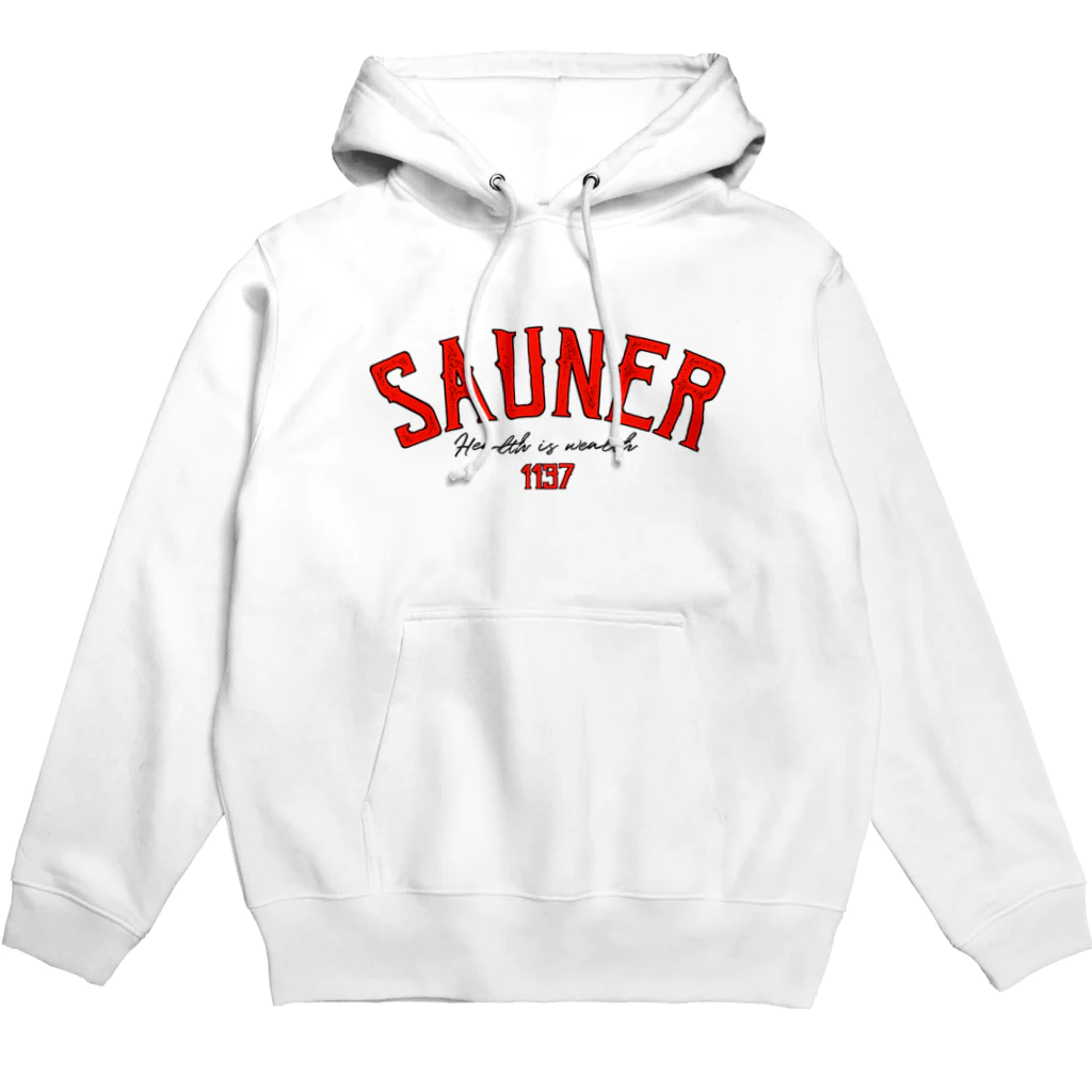 Super Sauna StyleのSAUNER1137 Red パーカー